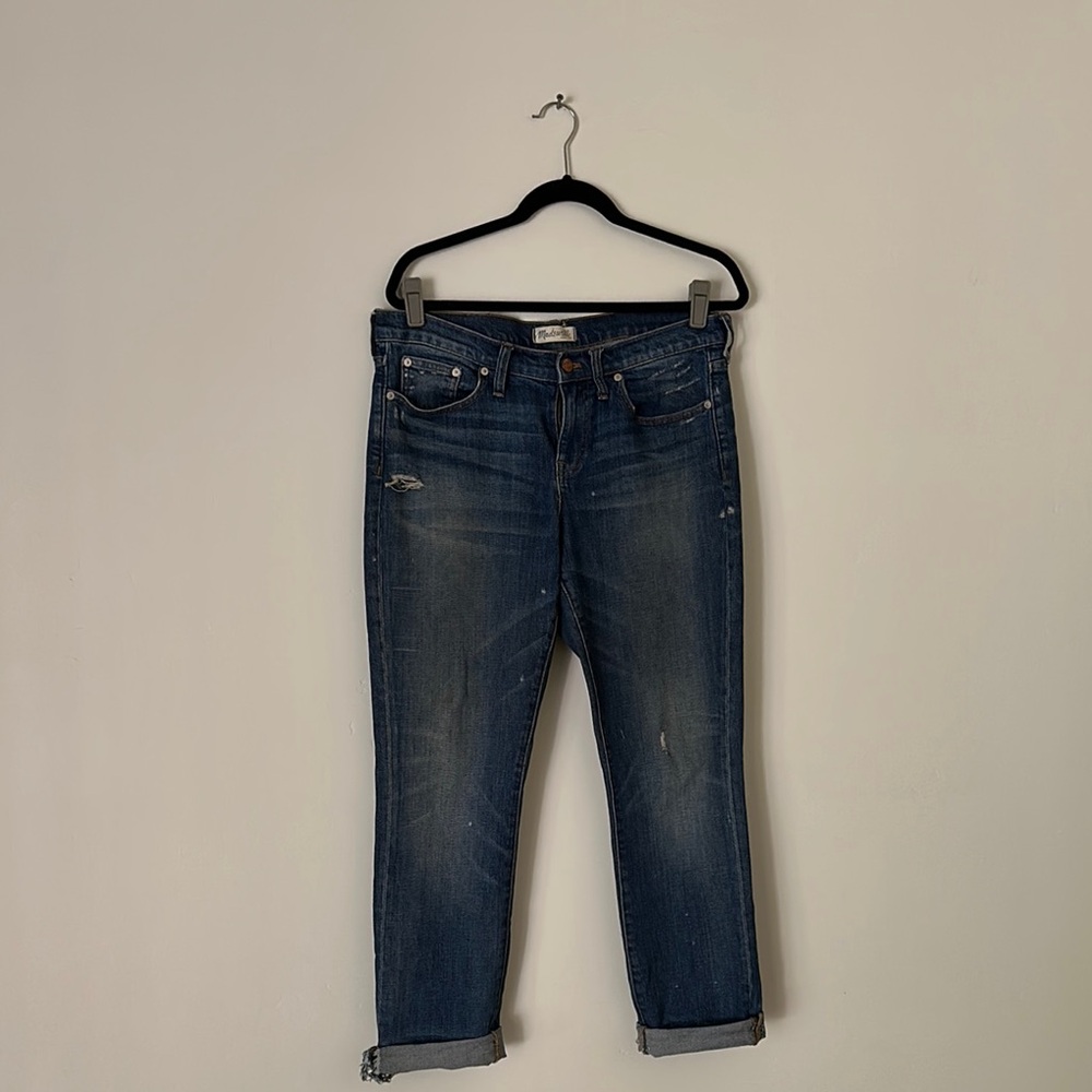 Madewell size 30 slim boyfriend jeans